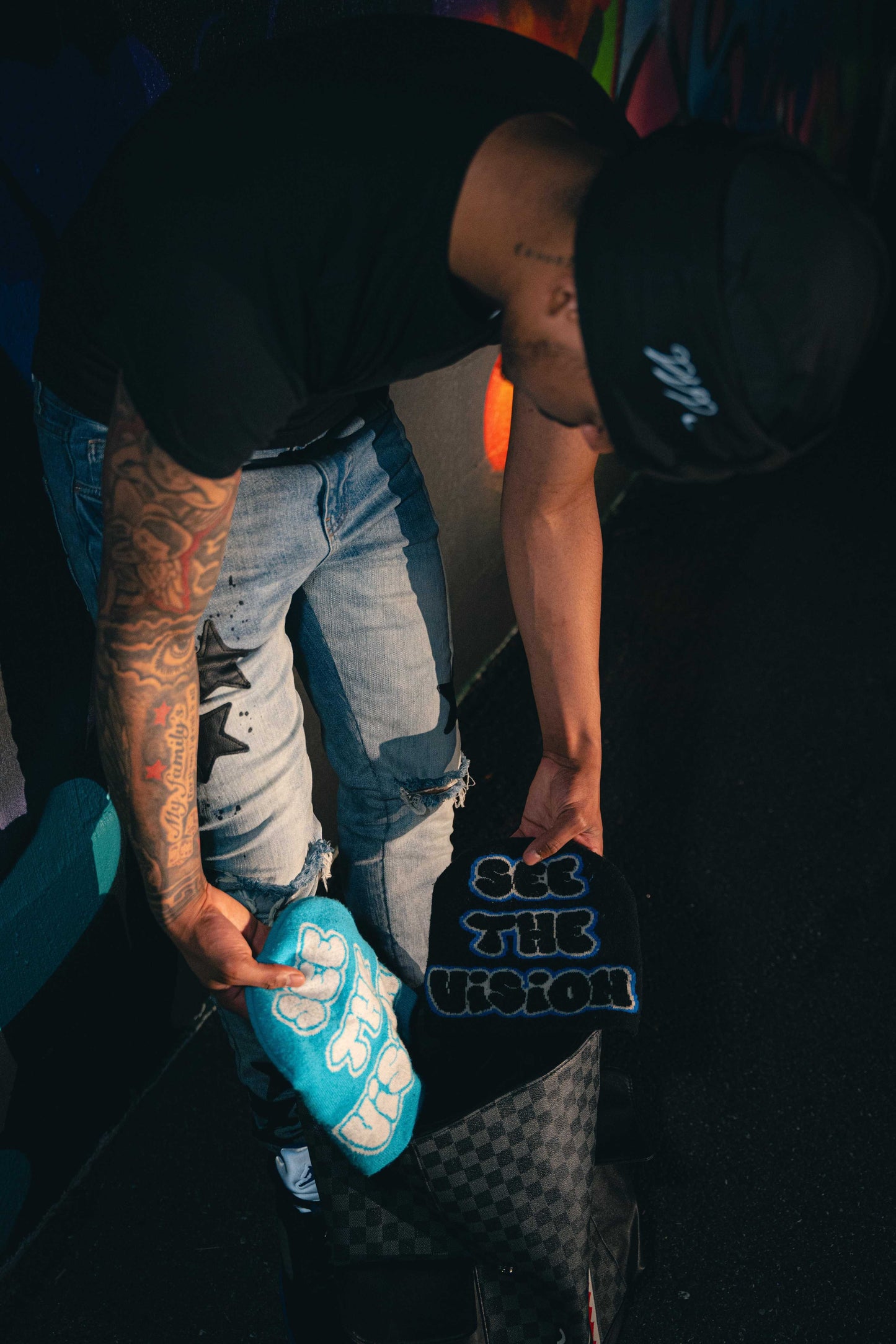 Reflective Balaclava Mask (Reversible)