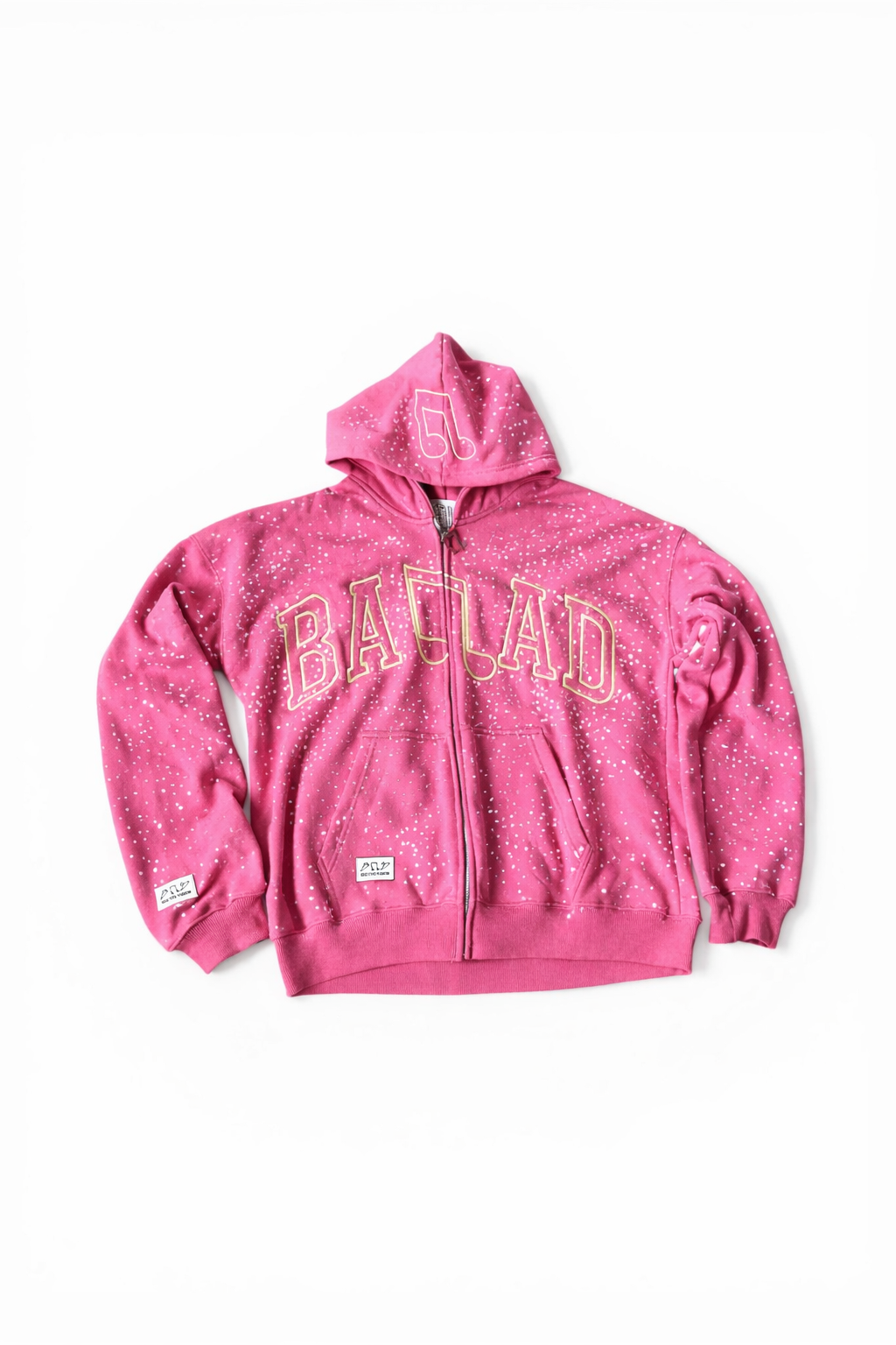 Rhinestone Global Hoodie