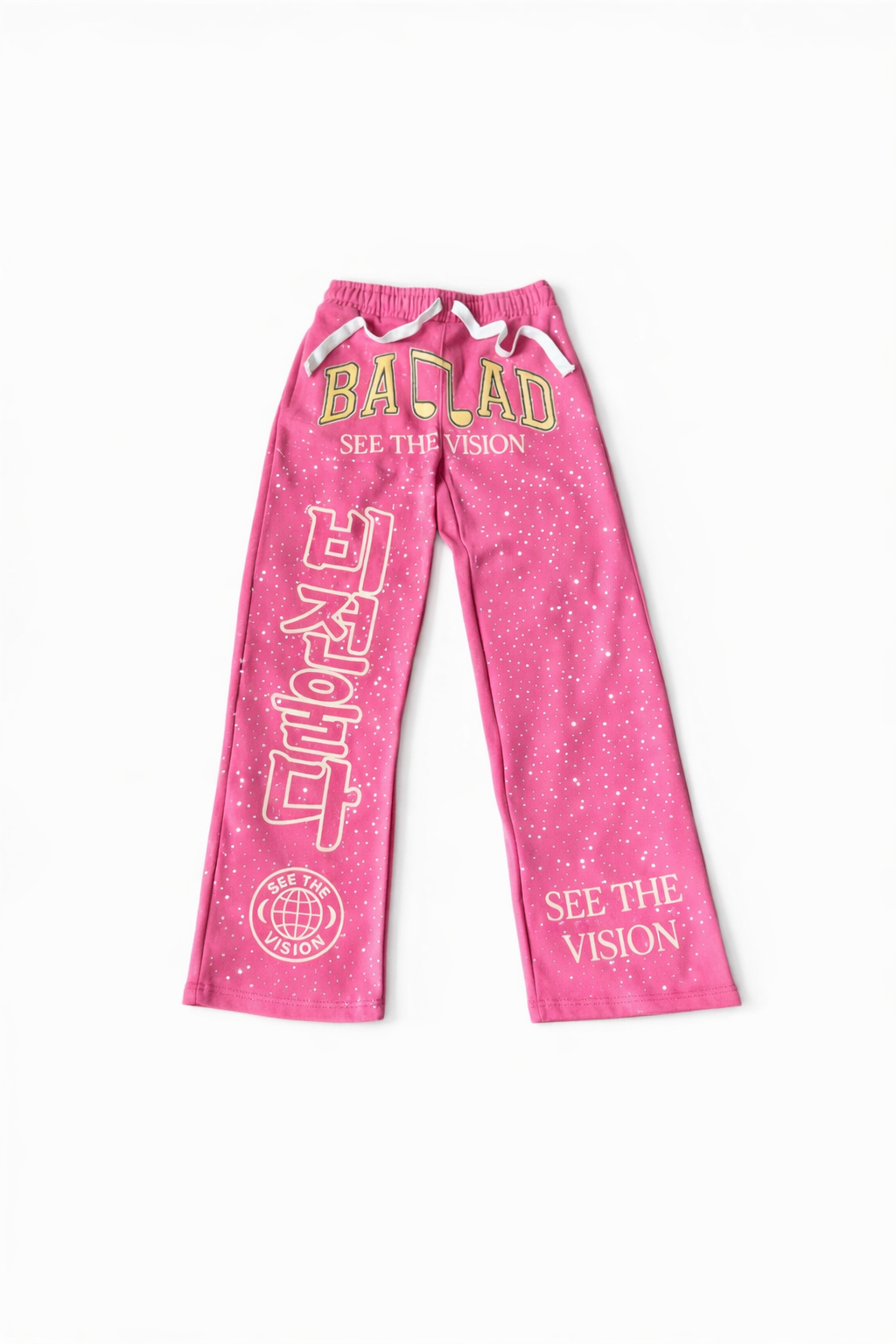 Rhinestone Global Sweatpants
